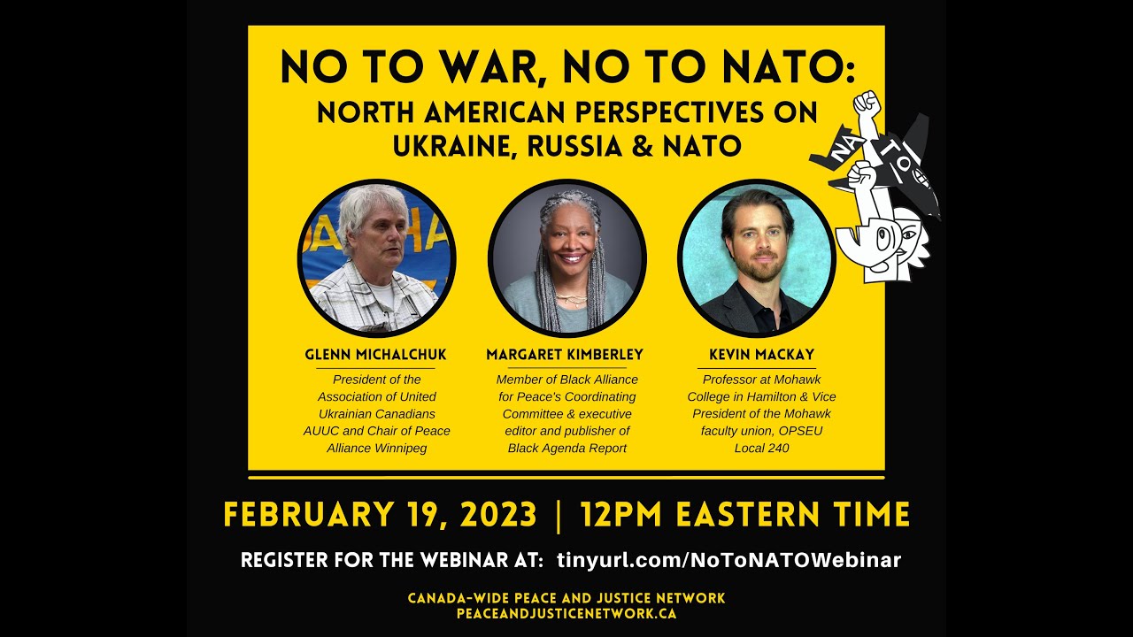 Very important North American perspectives on the conflict in Ukraine and between Russia and NATO.
