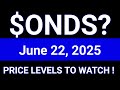 ONDS Stock (Ondas Holdings Inc.) ONDS Stock Technical Analysis | June 22, 2026