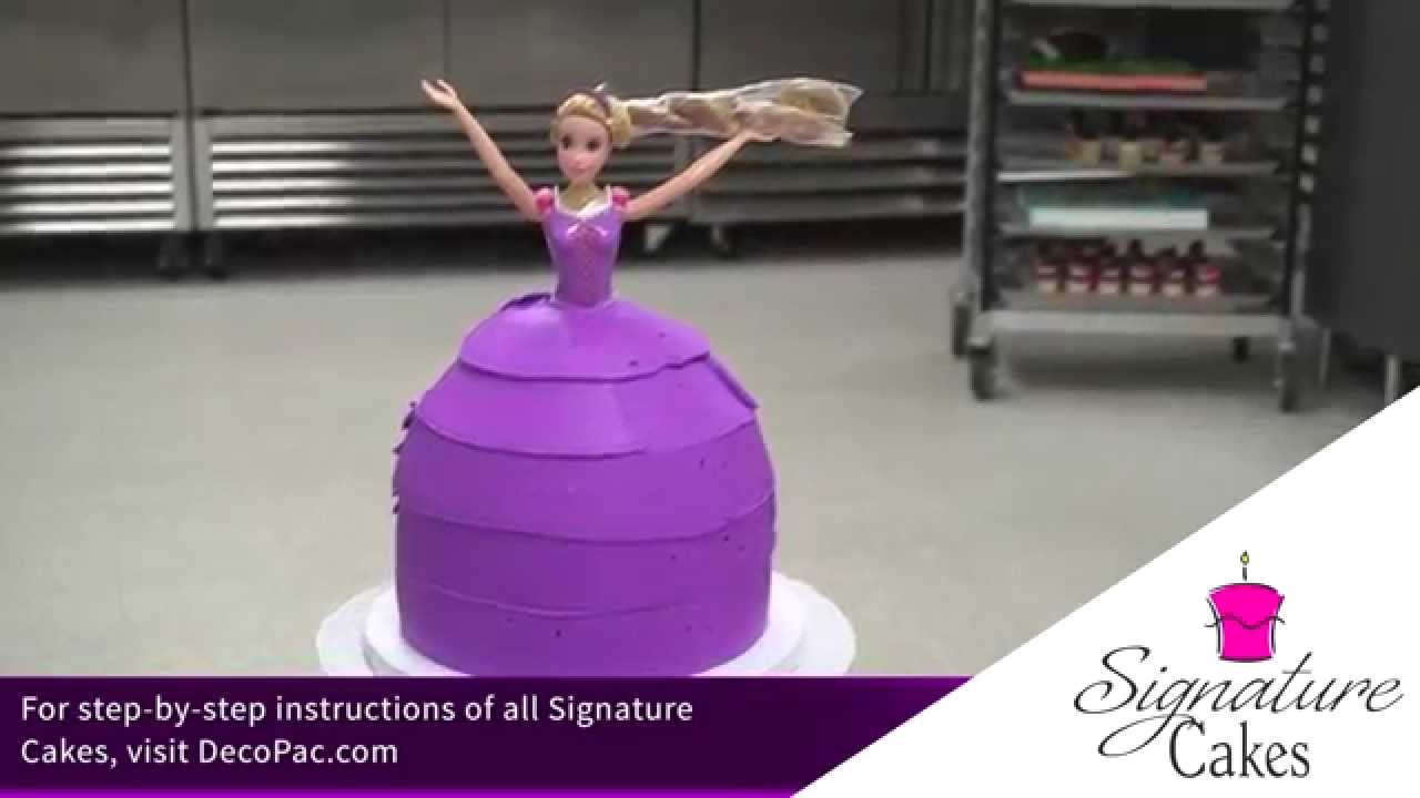 How to: Decorate Rapunzel Disney Princess Doll | DecoPac