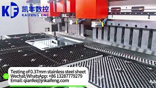 Kaifeng CNC Automatic Panel Bender 0.37mm stainless steel sheet bending