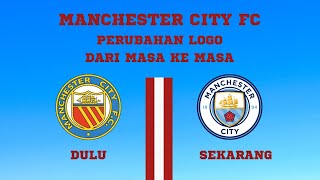 MANCHESTER CITY FC   Perubahan logo klub dari masa ke masa #manchestercity #mancity