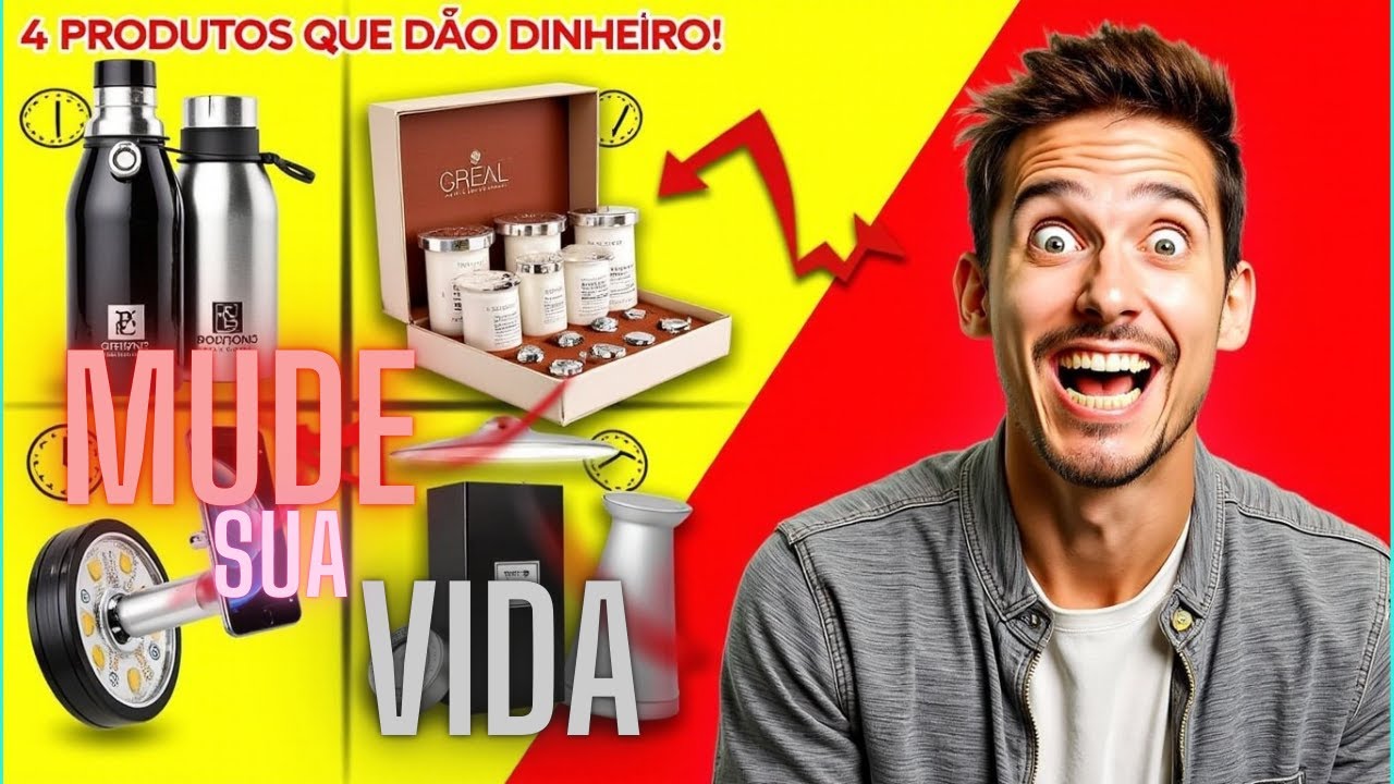 4 Produtos Lucrativos Para Revender e Faturar Alto em 2025 - YouTube