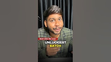 JEE 2026 😭 Unluckiest Batch ever ?? JEE 2026 | JEE 2027 | JEE 2025 #jee #shorts