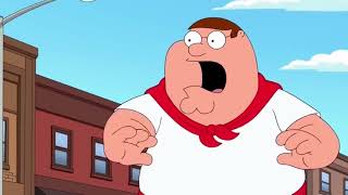 Peter Enters The Bull Run Challenge   Family Guy Resimi
