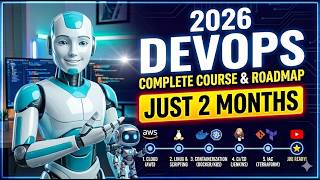 DevOps Complete Roadmap 2026 Learn DevOps in 2 Months DevOps Tutorial for Beginners | DevOps Course