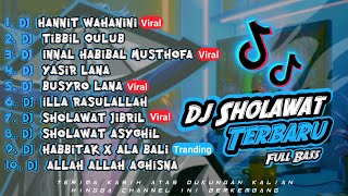 DJ SHOLAWAT FULL BASS TERBARU 2025 || Habbitak X Ala Bali | Slow Bass