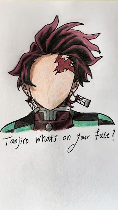 Requested❤️💚tanjiro(maybe beauty)#anime #tanjiro #demonslayer #shorts #trendingshorts #drawing