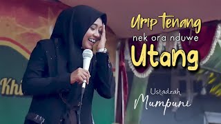 Live a peaceful life without debt | Funny lecture by Ustadzah Mumpuni Handayayekti
