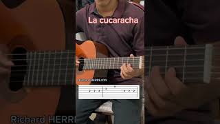 La cucaracha en guitarra fácil para principiantes