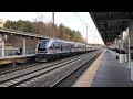 Amtrak & MARC Evening Rush Hour NEC/Penn Line Action @ BWI Thurgood Marshall Airport (3/9/20)