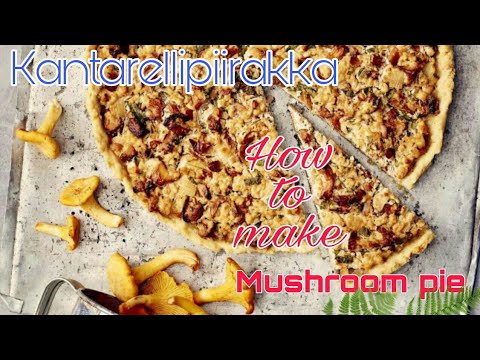 Video: Finnish Mushroom Pie