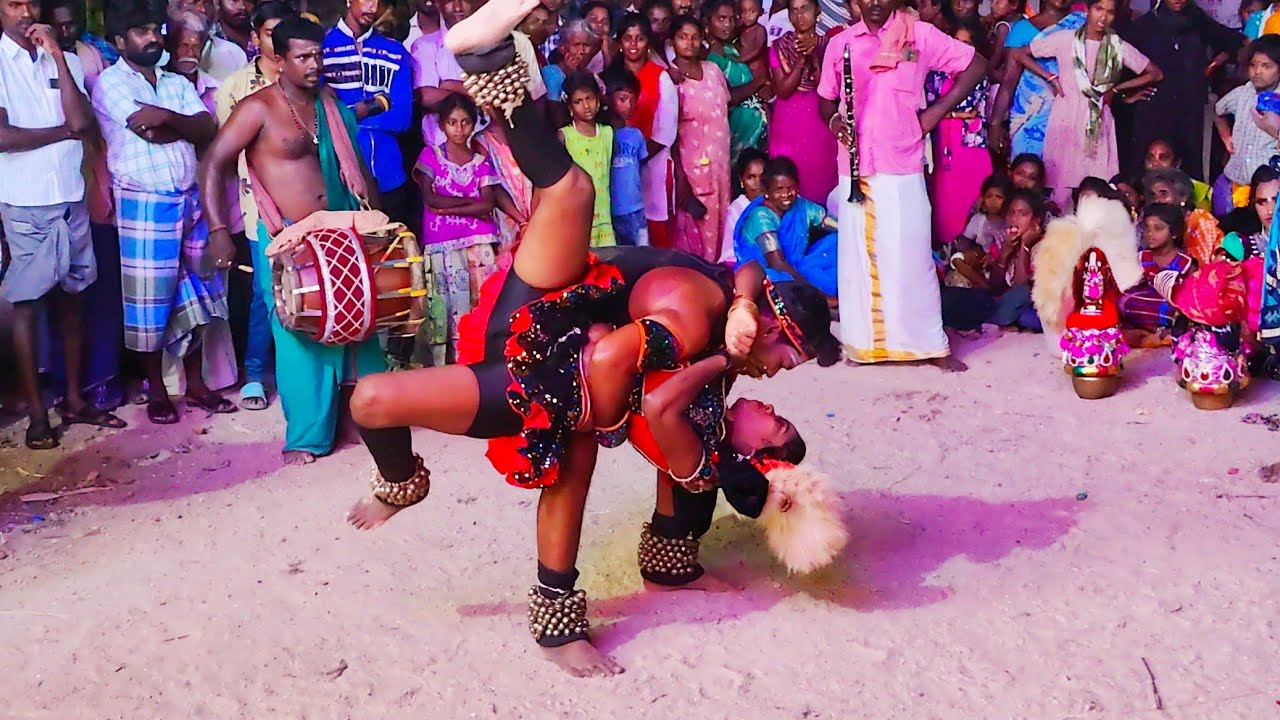 New karakattam HD / Latest karakattam dance / Tamil comedy karakattam ...