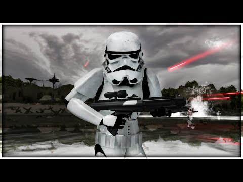 Star Wars Battlefront 1 (2004) - Antstafar's Kashyyyk Beach