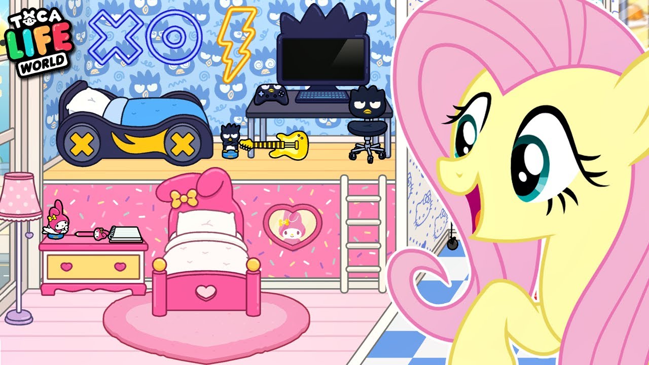 2 APARTAMENTOS para HELLO KITTY (Toca Life World) 