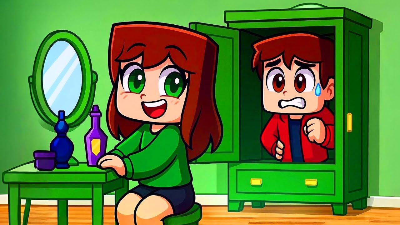 M-am Ascuns *24 DE ORE* În Dulapul Fiicei Mele ... !