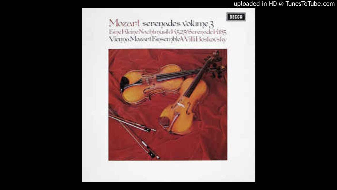 Mozart Eine kleine Nachtmusik,Vienna Mozart Ensemble ,Willi Boskovsky