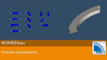 ROHR2fesu | Overview Superelements