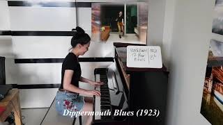 Dippermouth Blues (1923) - Stride Piano (Amanda Lee) / Solo jazz dance (Heng Jingyi)