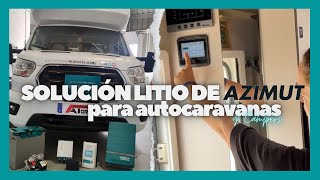 Solución LITIO para autocaravanas  AZIMUT Caravaning y MASTERVOLT