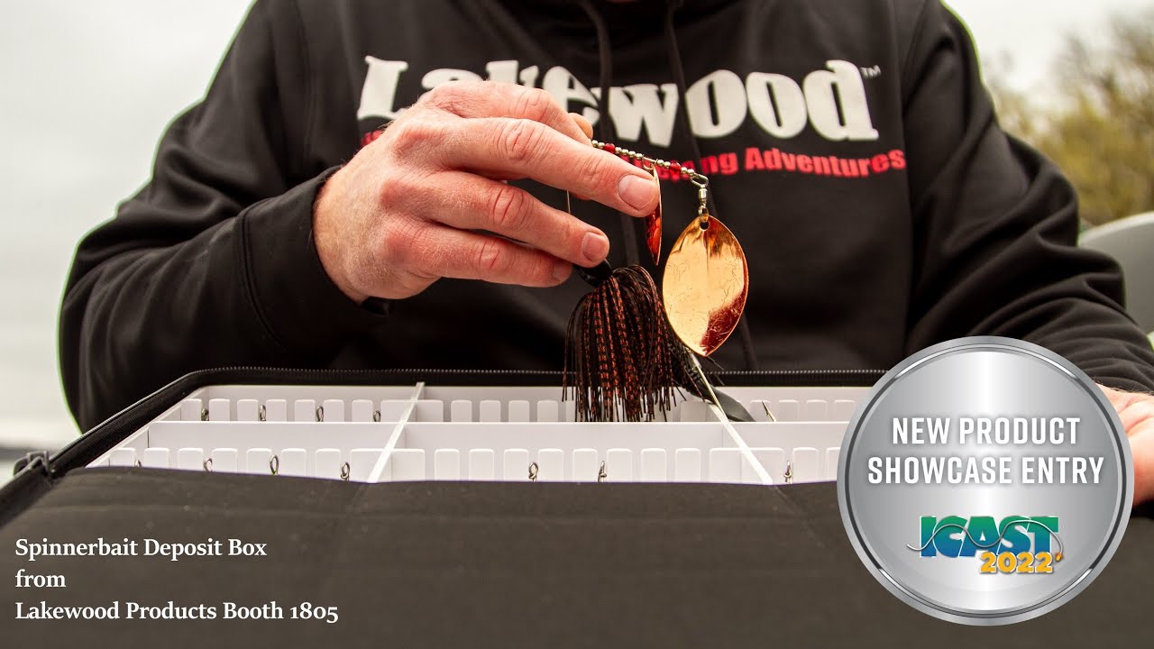 Spinnerbait Deposit Box - 2 Sizes Available! - Lakewood Products