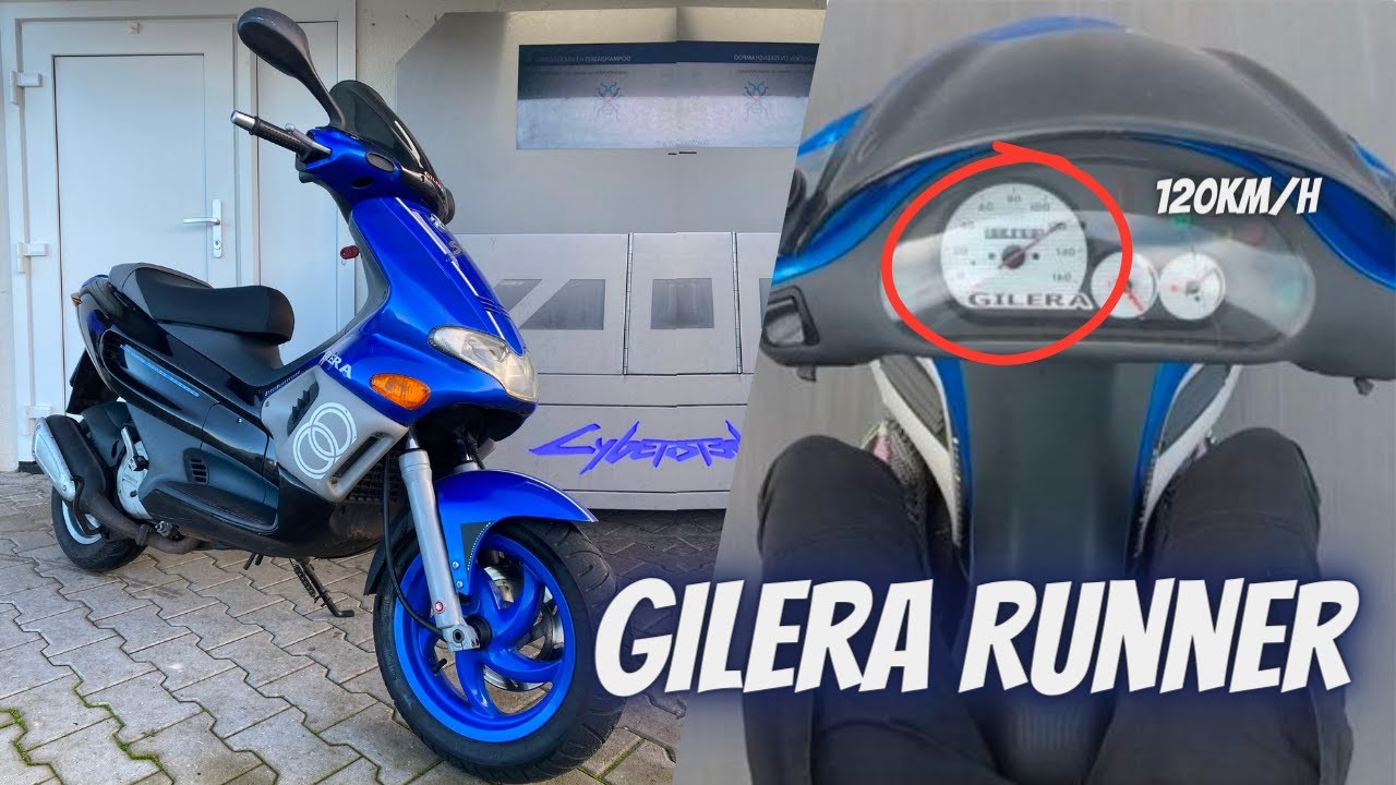 GILERA RUNNER 125CC POV!