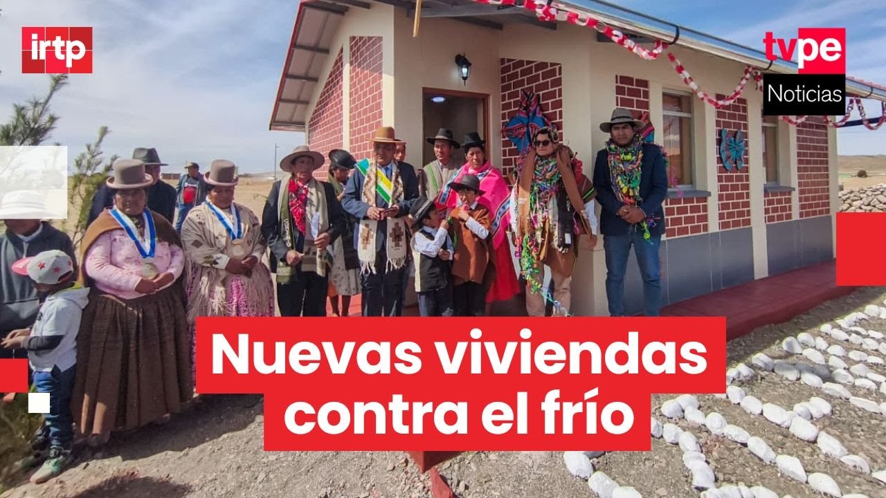 Puno: entregan 52 viviendas Wasiymi ampliadas, seguras y resistentes al frío extremo