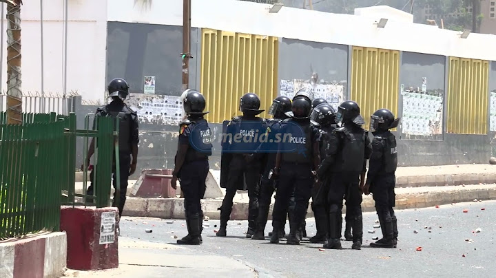 Affaire Sweet beauty manif a Dakar et sa banlieue