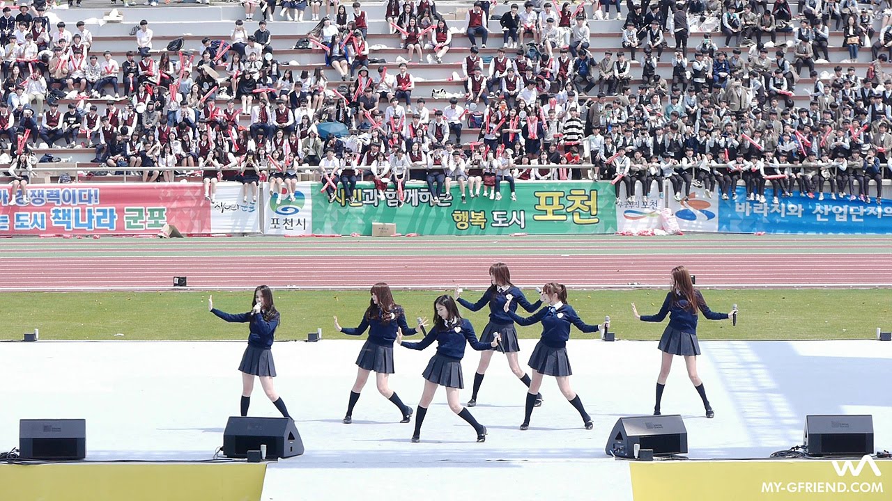 160428 여자친구(GFRIEND) - 시간을 달려서 (Rough) 라이브(LIVE) @포천 경기도민체전 전체 직캠/Fancam by -wA-