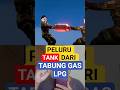 Peluru Tank dari Tabung Gas LPG #perangdunia #fypviral