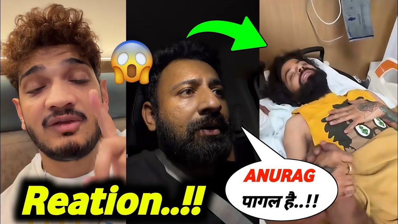 OMG! 🤯 Rajat And Munawar Faruqui ANGRY ON Uk7 Rider Acc!dnt | Big Youtubers REACT ON Anurag Dobhal 