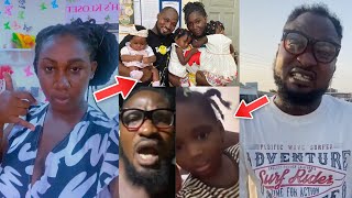 No Chop Money? Funny Face Baby Mama Vanessa Subtly Replies Him In F!ght Over Kids