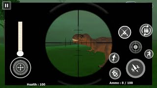 Dino Hunt - Hunter Dinosaurus | FPS Shooter Game | Android Gameplay screenshot 2
