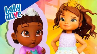Baby Alive Official  Tilly Wants To Be A Princess Like Princess Ellie!  Kids Videos