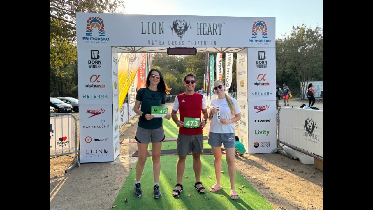 Lion Heart 🦁 - Ultra Cross Triathlon 2024 TRI TEAM VARNA