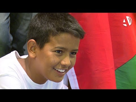 La llegada de cientos de niños saharauis a Aragón despierta una solidaridad en defensa de la paz