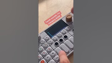 How to save Presets on the #op1 #teenageengineering #synth #musicproducer #shorts