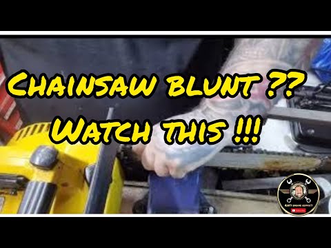 chainsaw  blunt watch this quick easy tip