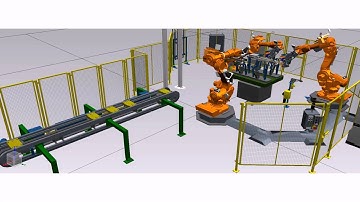 Tecnomatix Process Simulate: Skid Appearances Short Demo