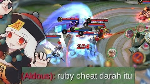 Ruby VS Everybody Sampe Dikira Cheat Darah | Build Ruby Terkuat + Lifesteal 2022 | Top 1 Global Ruby