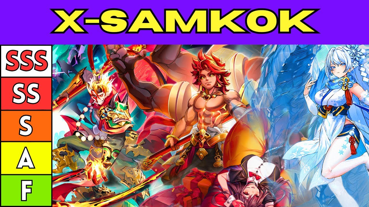 NEW TIER LIST 5.0! | X-Samkok | TapScreen Gaming