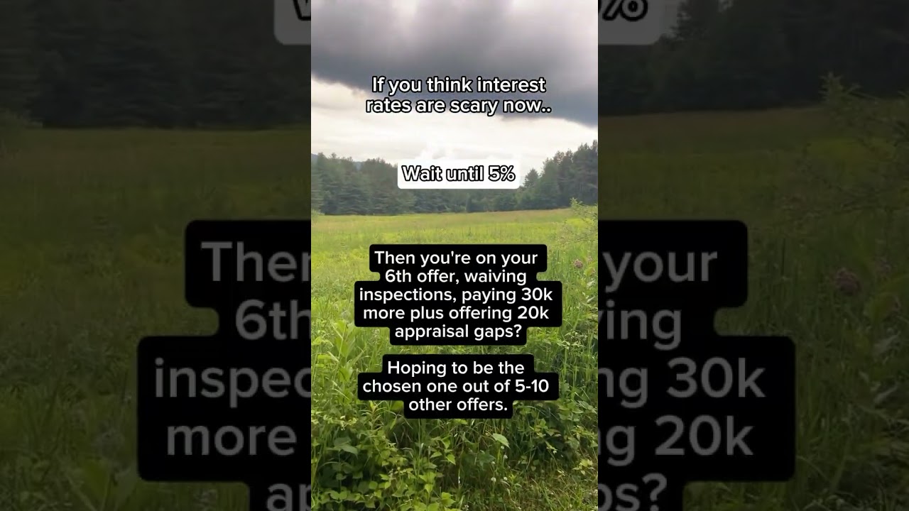 🚨 The Vermont housing paradox 🚨 Everyone’s waiting for interest rates to drop… but here’s the