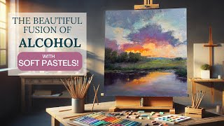 Witness The Amazing Fusion Of Alcohol And Soft Pastel - A Game-changing Technique! screenshot 3