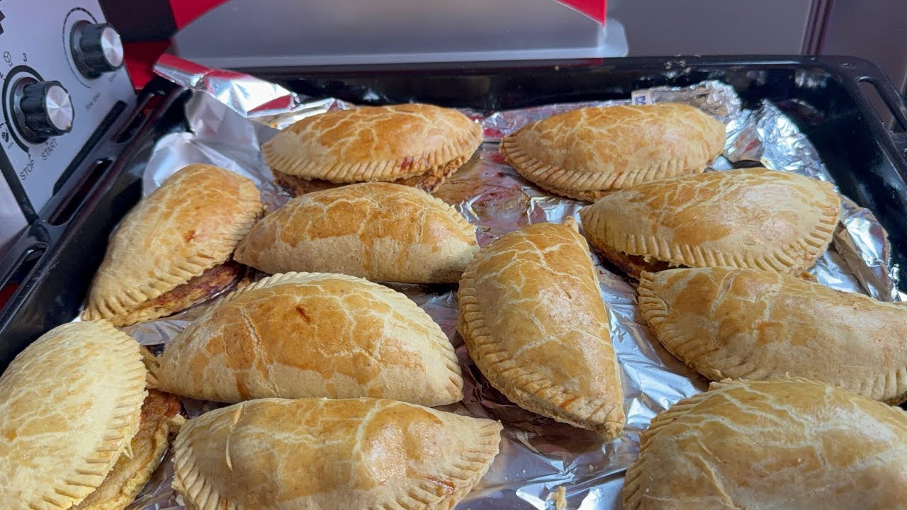 Flaky Nigerian meat pie recipe