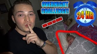 SNEAKING INTO GRANDMOMS ROOM *OVERNIGHT CHALLENGE*