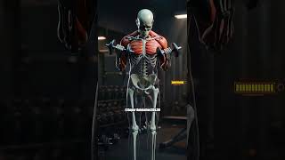 POV: You Train Biceps Every Single Day ☠️ #skeleton #workout #fitness