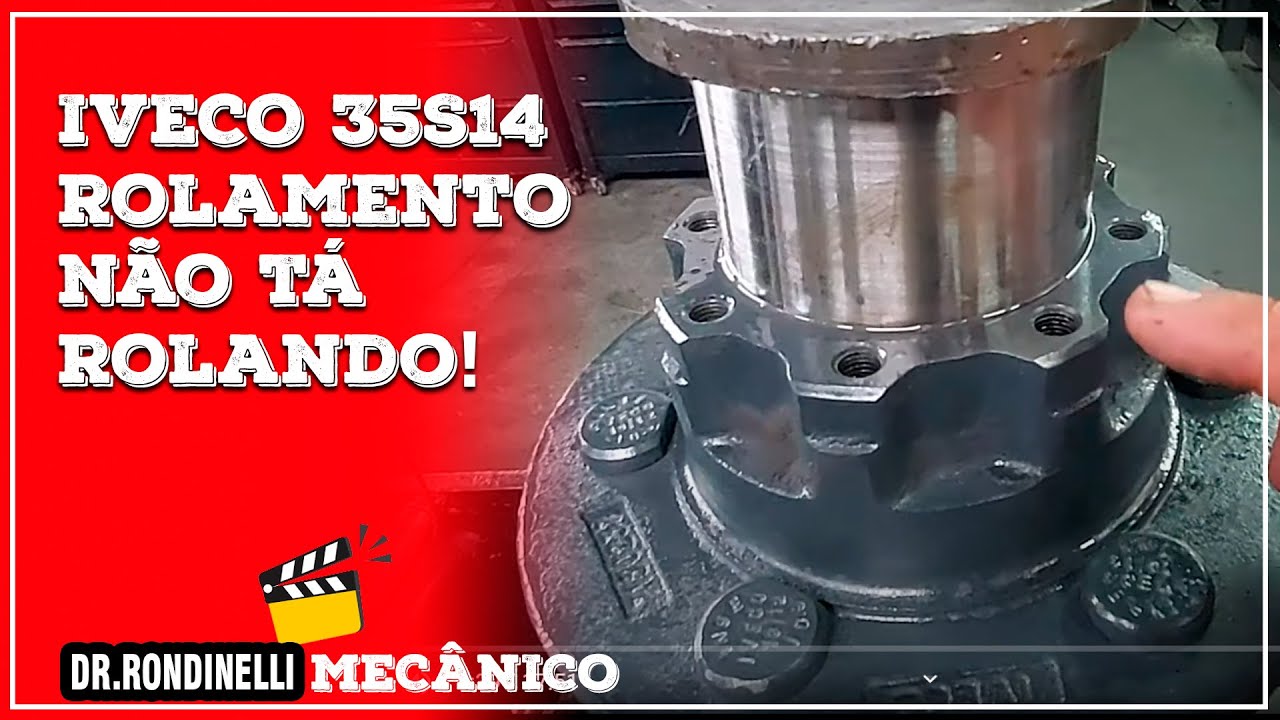 COMO IDENTIFICAR PROBLEMA NO ROLAMENTO DO CUBO IVECO 35S14