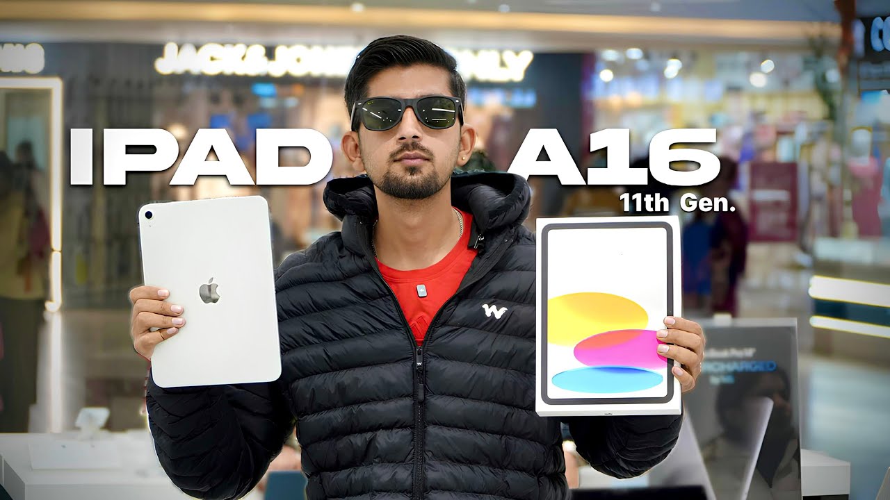 Unboxing iPad A16 (11th Gen) Silver with iPadOS 26+ best Apple Pencil Alternative 