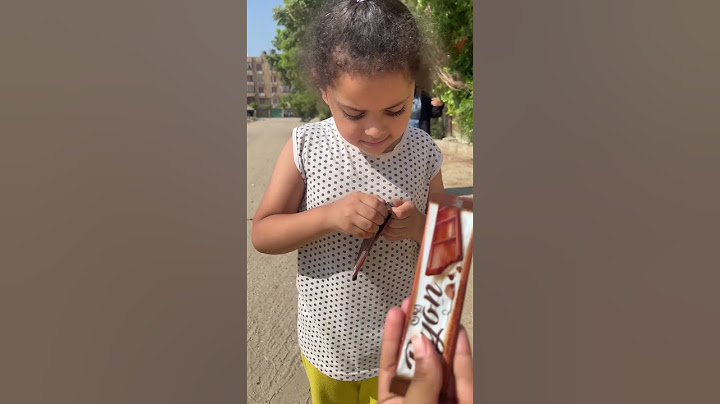 اكلت كل الشوكولا 🍫😍💔