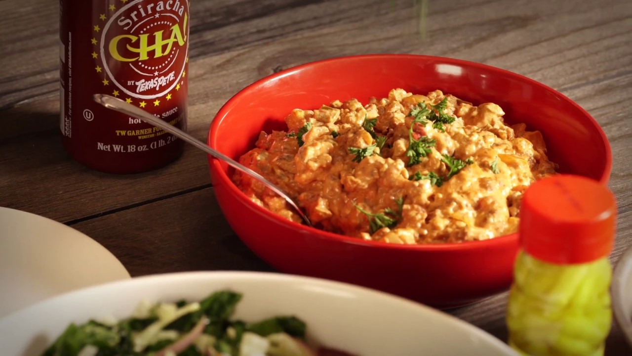 Slamn Sriracha Sausage Dip Simply Texas Pete YouTube