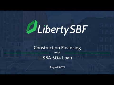 Webinar: SBA 504 Construction Financing